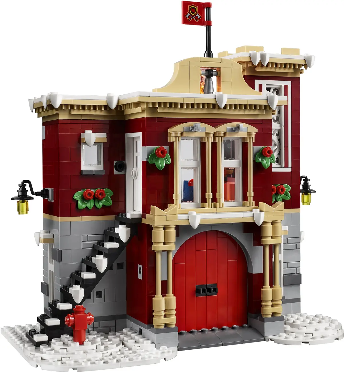 LEGO Creator Expert 10263 Winter Village Fire Station set, image 32