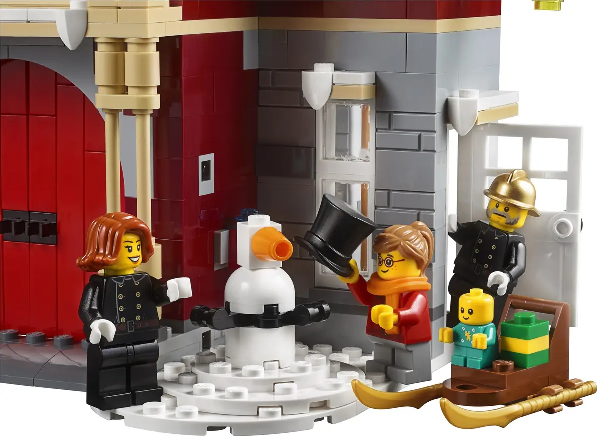 LEGO Creator Expert 10263 Winter Village Fire Station set, image 26