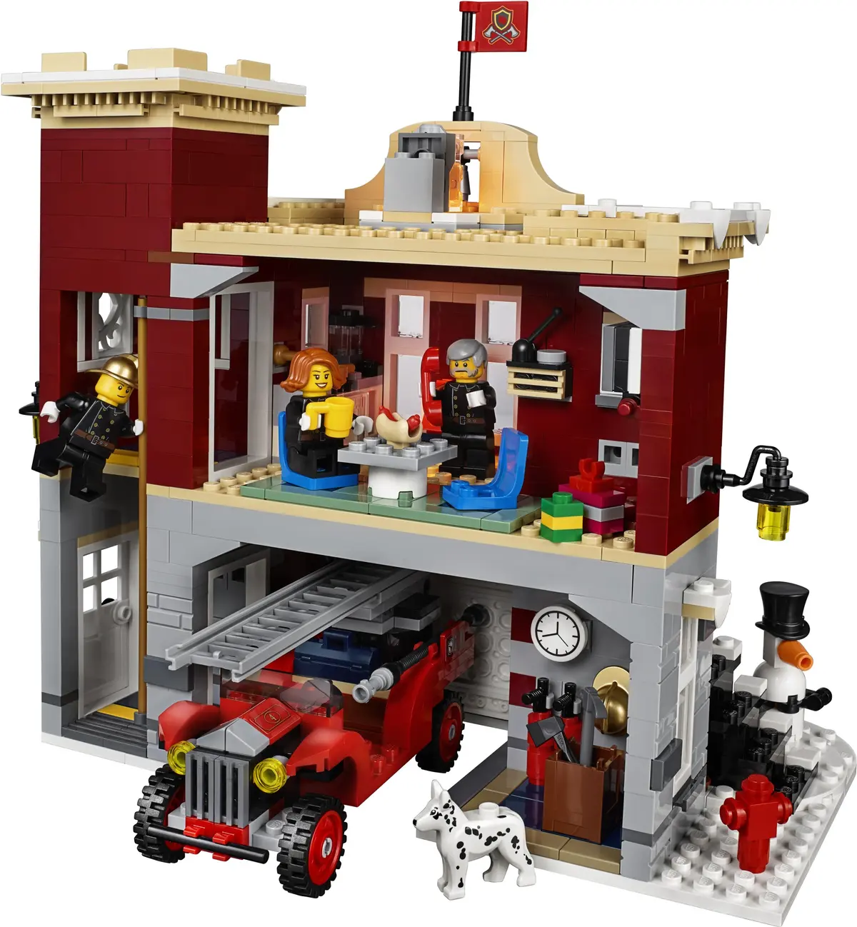 LEGO Creator Expert 10263 Winter Village Fire Station set, image 20