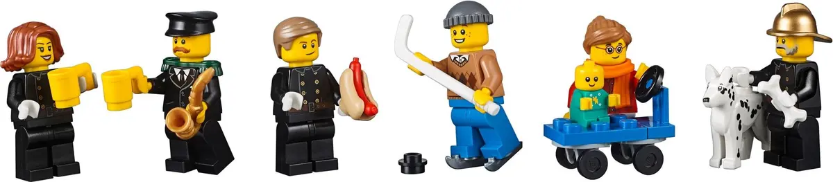 LEGO Creator Expert 10263 Winter Village Fire Station set, image 3