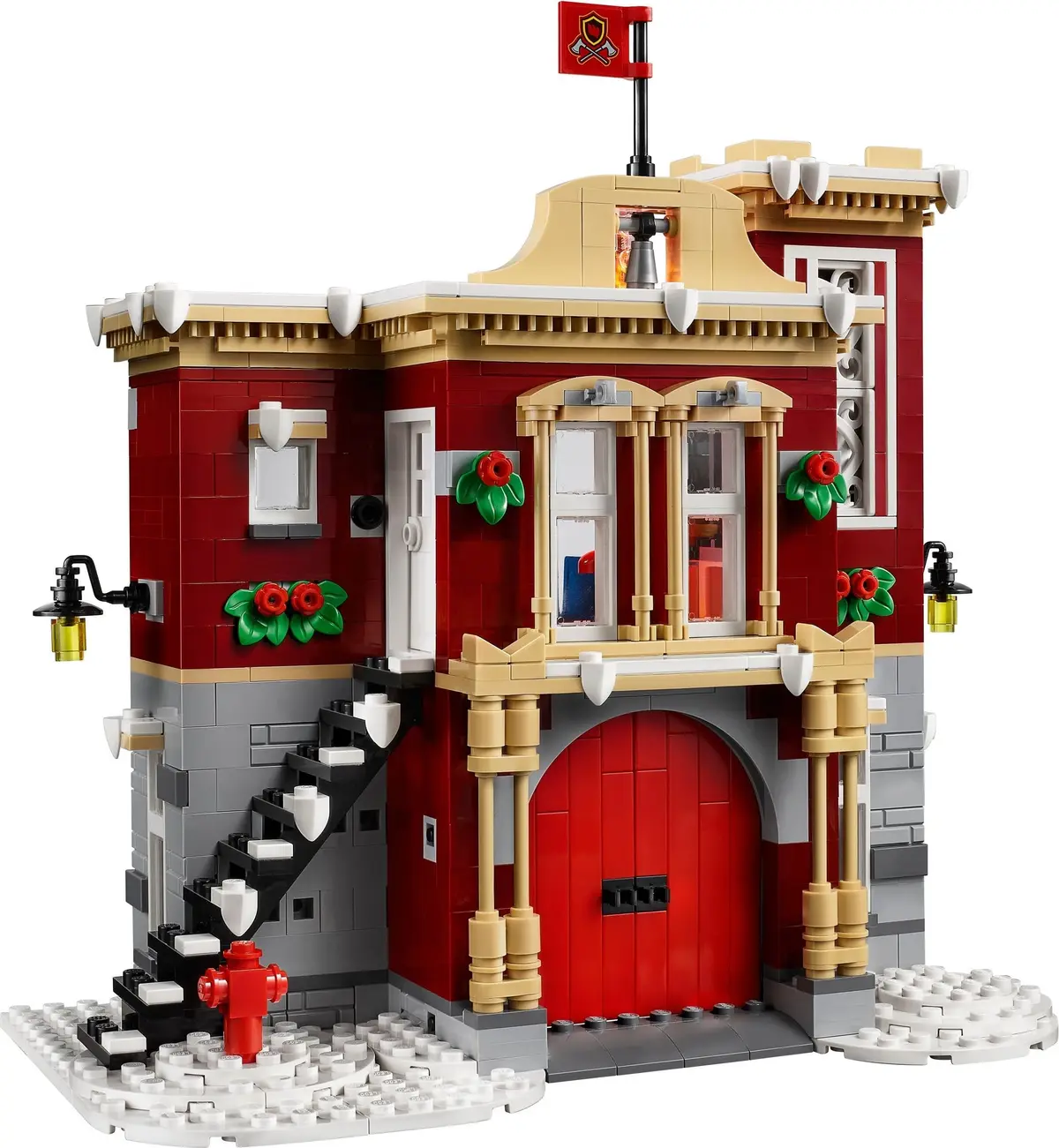 LEGO Creator Expert 10263 Winter Village Fire Station set, image 12