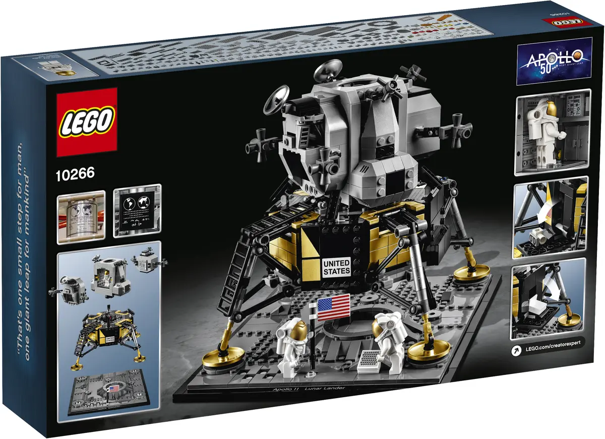 LEGO Creator Expert 10266 NASA Apollo 11 Lunar Lander set, image 16