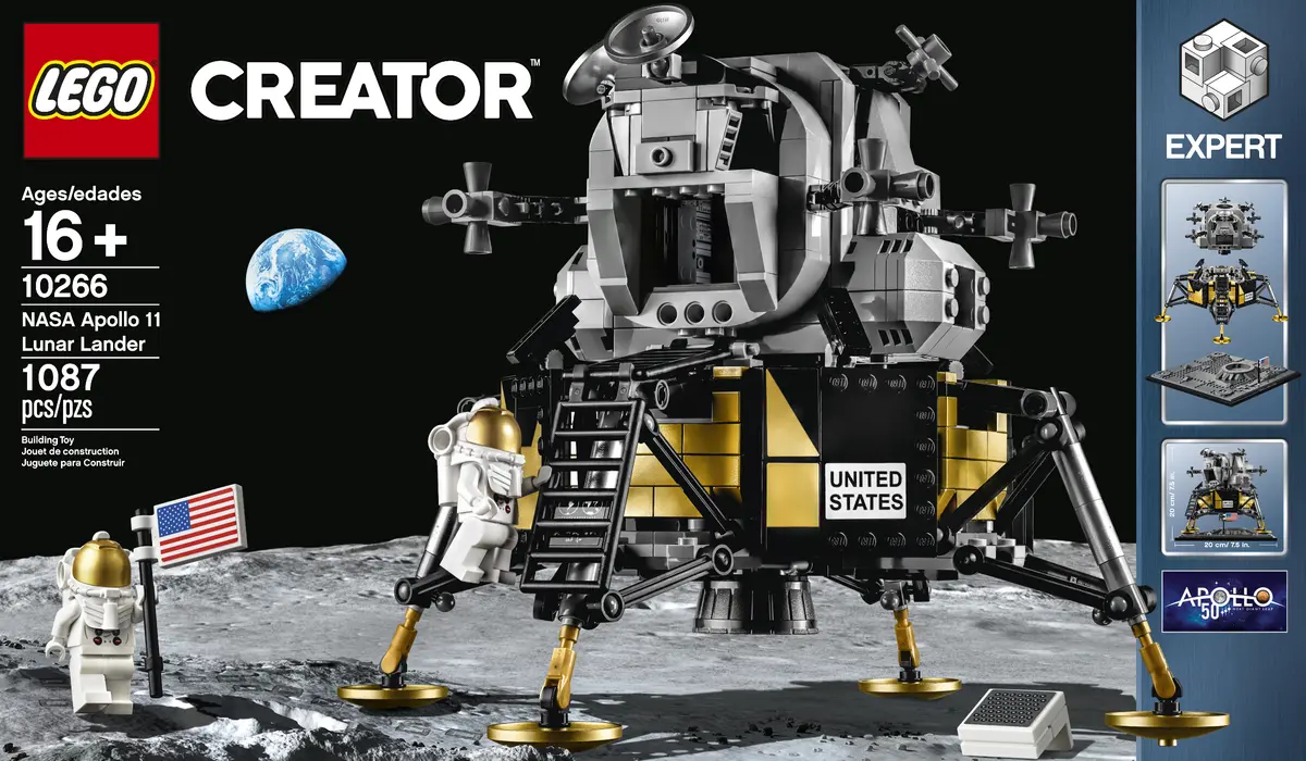 LEGO Creator Expert 10266 NASA Apollo 11 Lunar Lander set, image 15