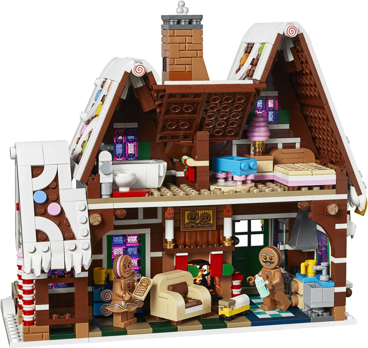 LEGO Creator Expert 10267 Gingerbread House set, image 4