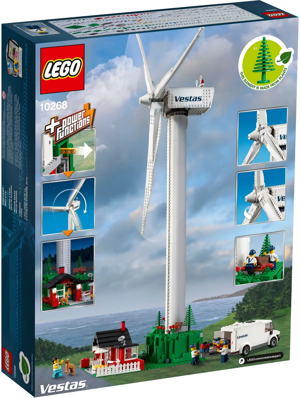 LEGO Creator Expert 10268 Vestas Wind Turbine set, image 4