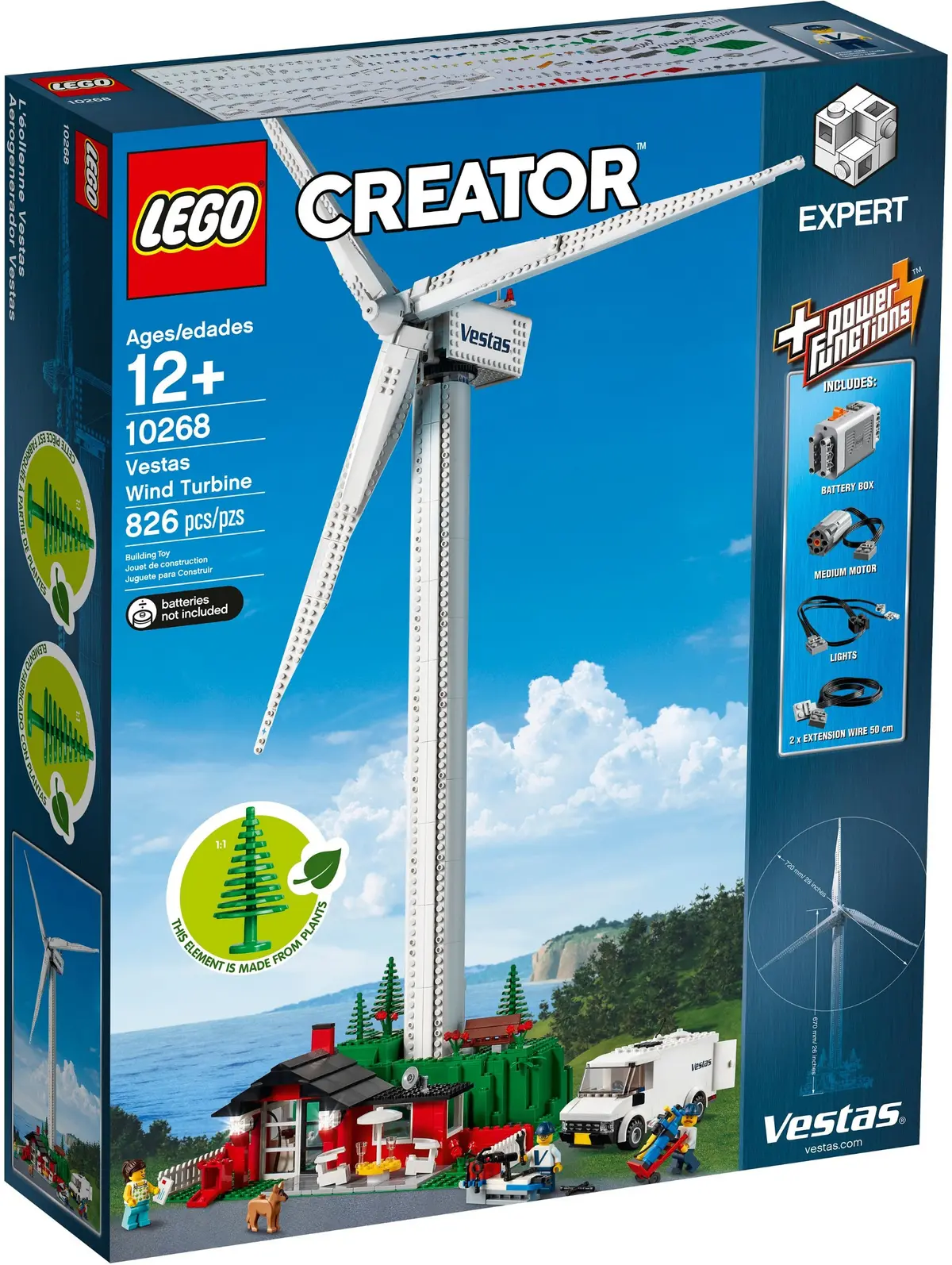 LEGO Creator Expert 10268 Vestas Wind Turbine set, image 2