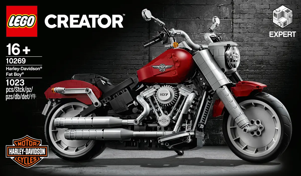 LEGO Creator Expert 10269 Harley-Davidson Fat Boy set, image 4