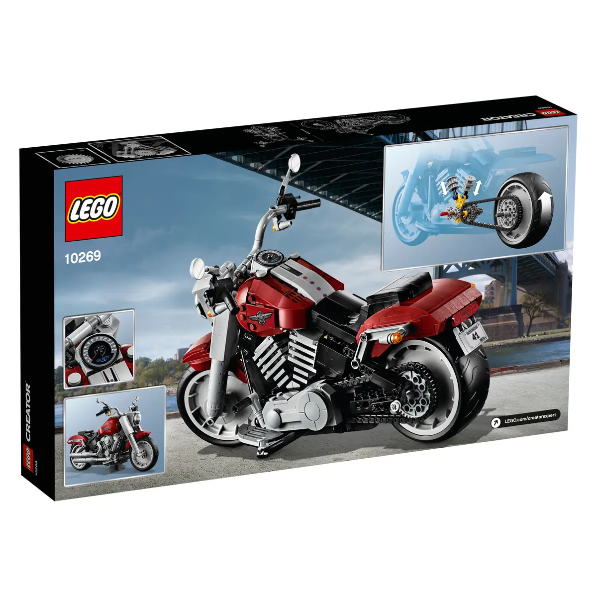 LEGO Creator Expert 10269 Harley-Davidson Fat Boy set, image 6