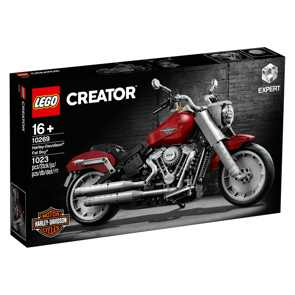 LEGO Creator Expert 10269 Harley-Davidson Fat Boy set, image 2