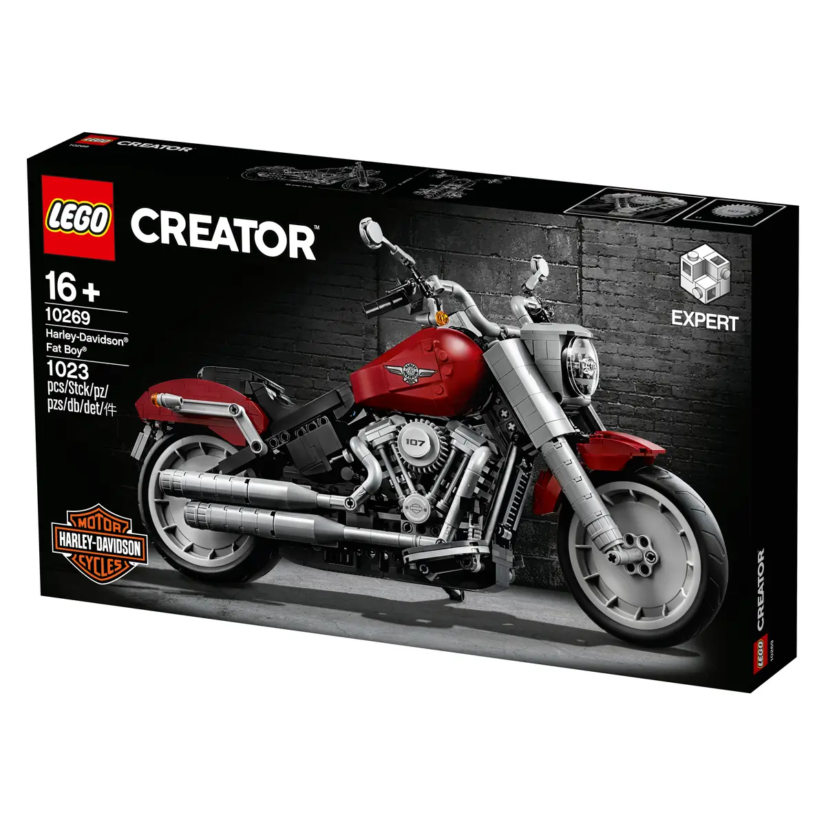 LEGO Creator Expert 10269 Harley-Davidson Fat Boy set, image 3