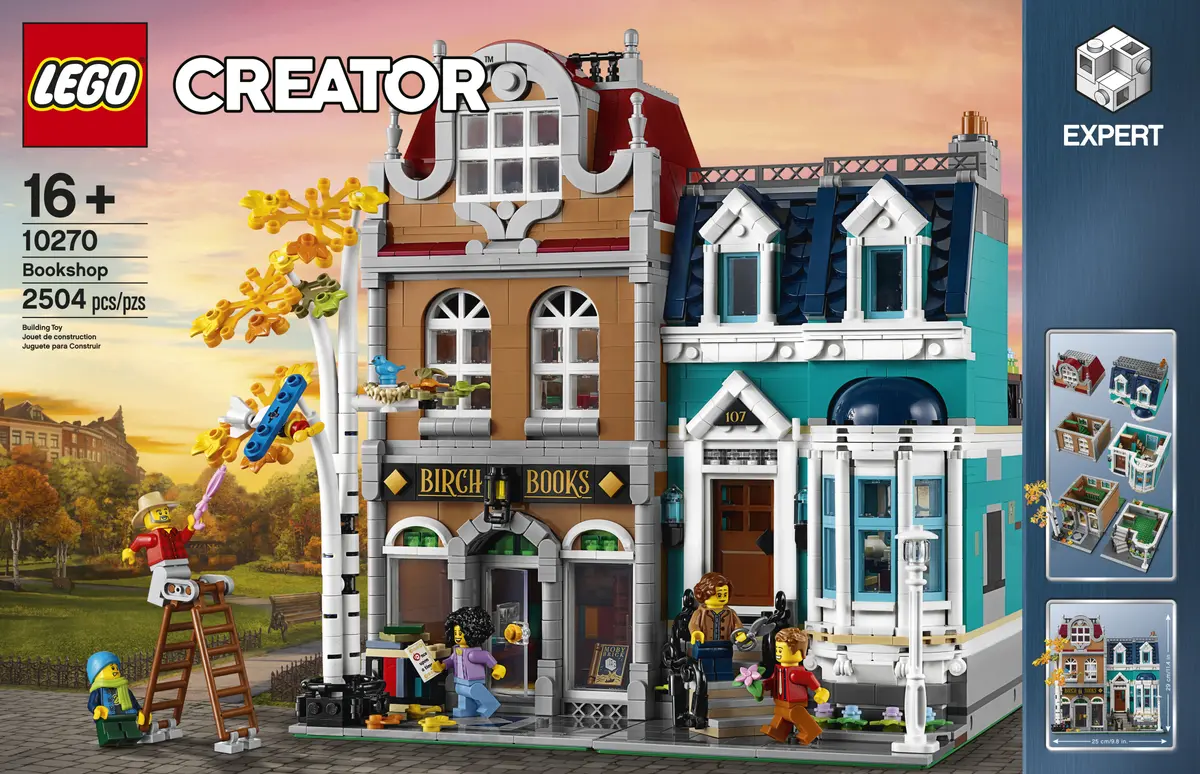 LEGO Creator Expert 10270 Bookshop set, image 29