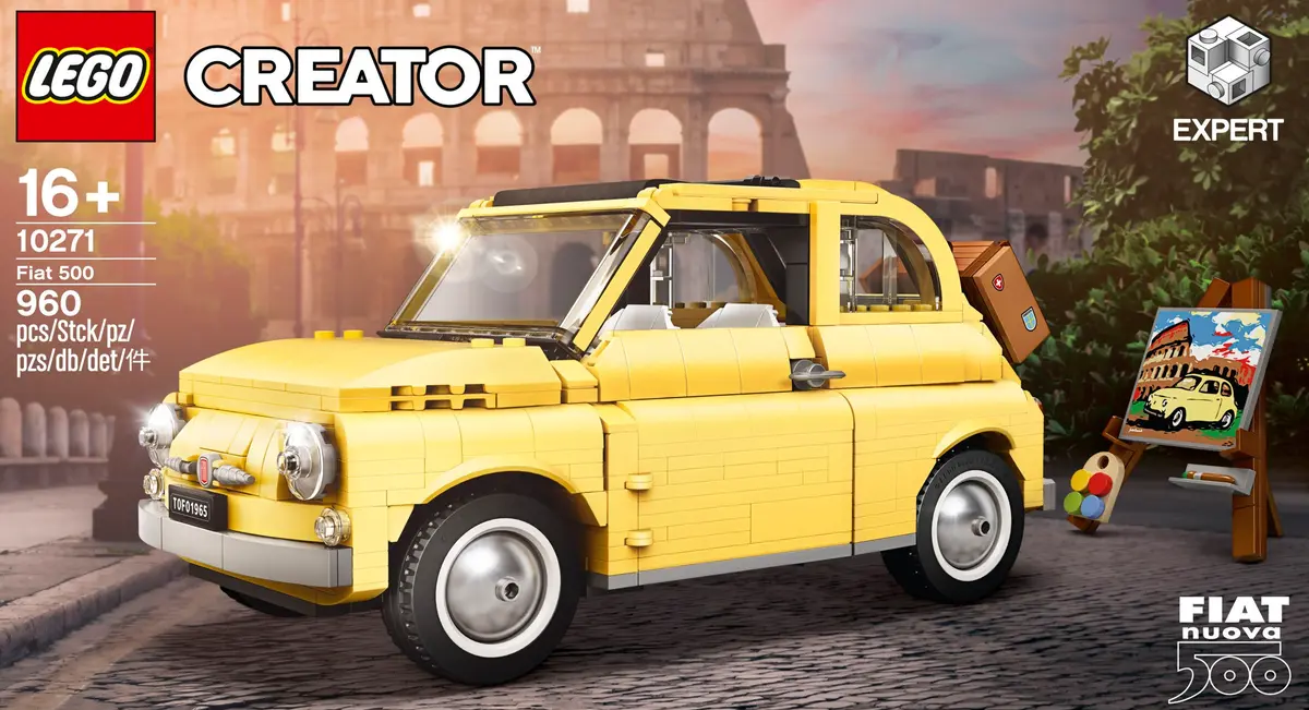LEGO Creator Expert 10271 Fiat 500 set, image 2