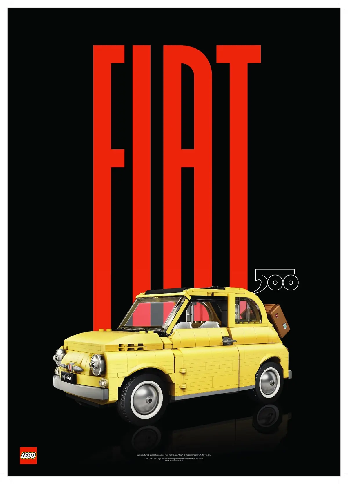 LEGO Creator Expert 10271 Fiat 500 set, image 36