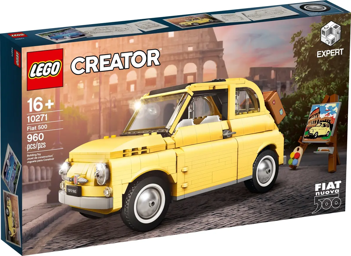 LEGO Creator Expert 10271 Fiat 500 set, image 3