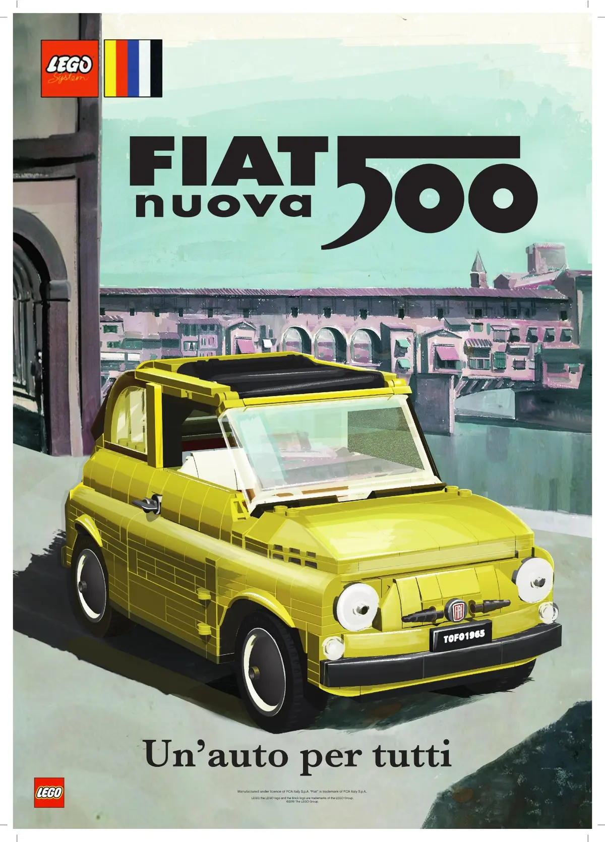 LEGO Creator Expert 10271 Fiat 500 set, image 37