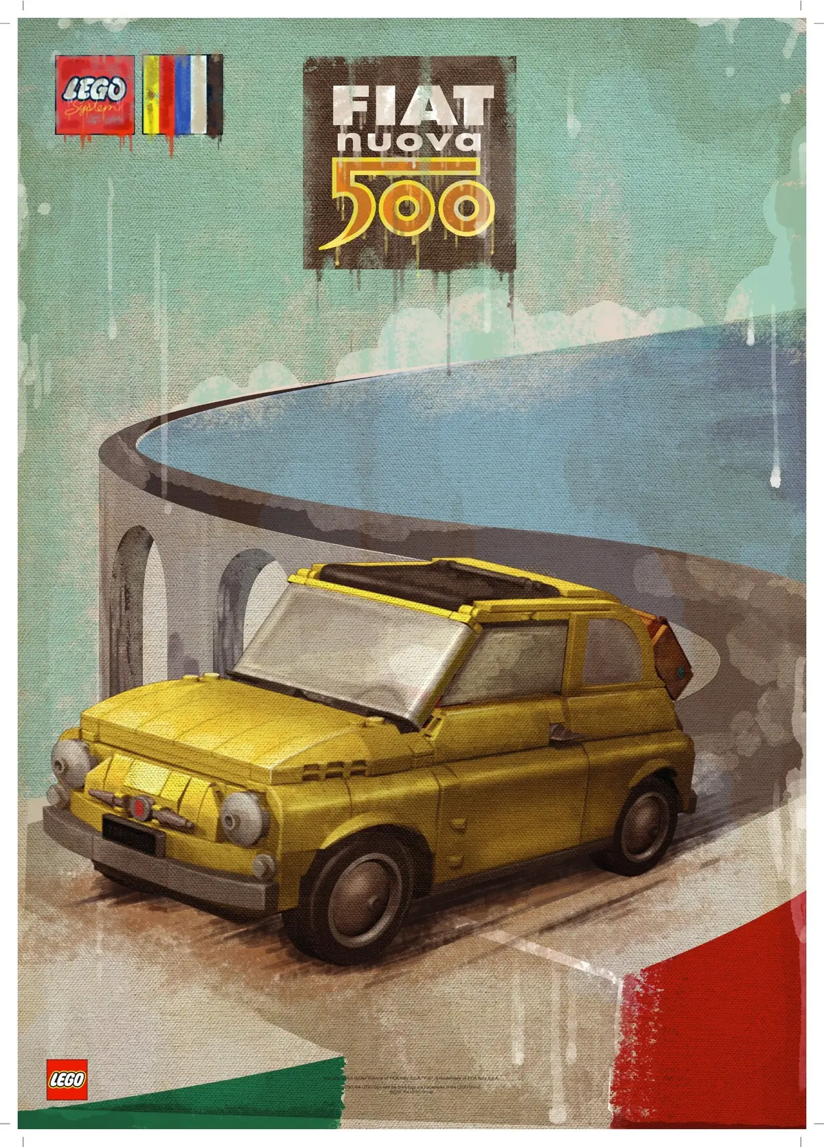 LEGO Creator Expert 10271 Fiat 500 set, image 35