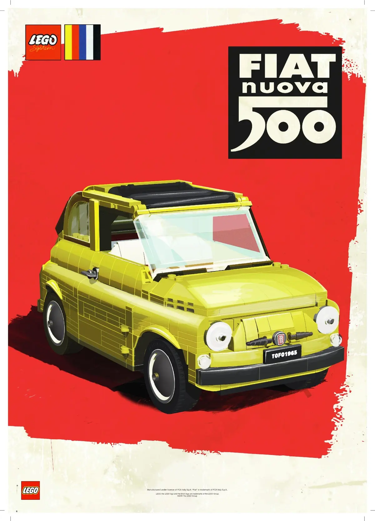 LEGO Creator Expert 10271 Fiat 500 set, image 38