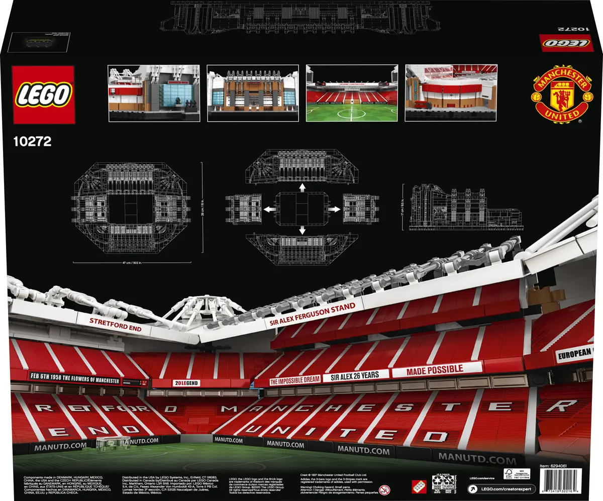 LEGO Creator Expert 10272 Old Trafford - Manchester United set, image 11