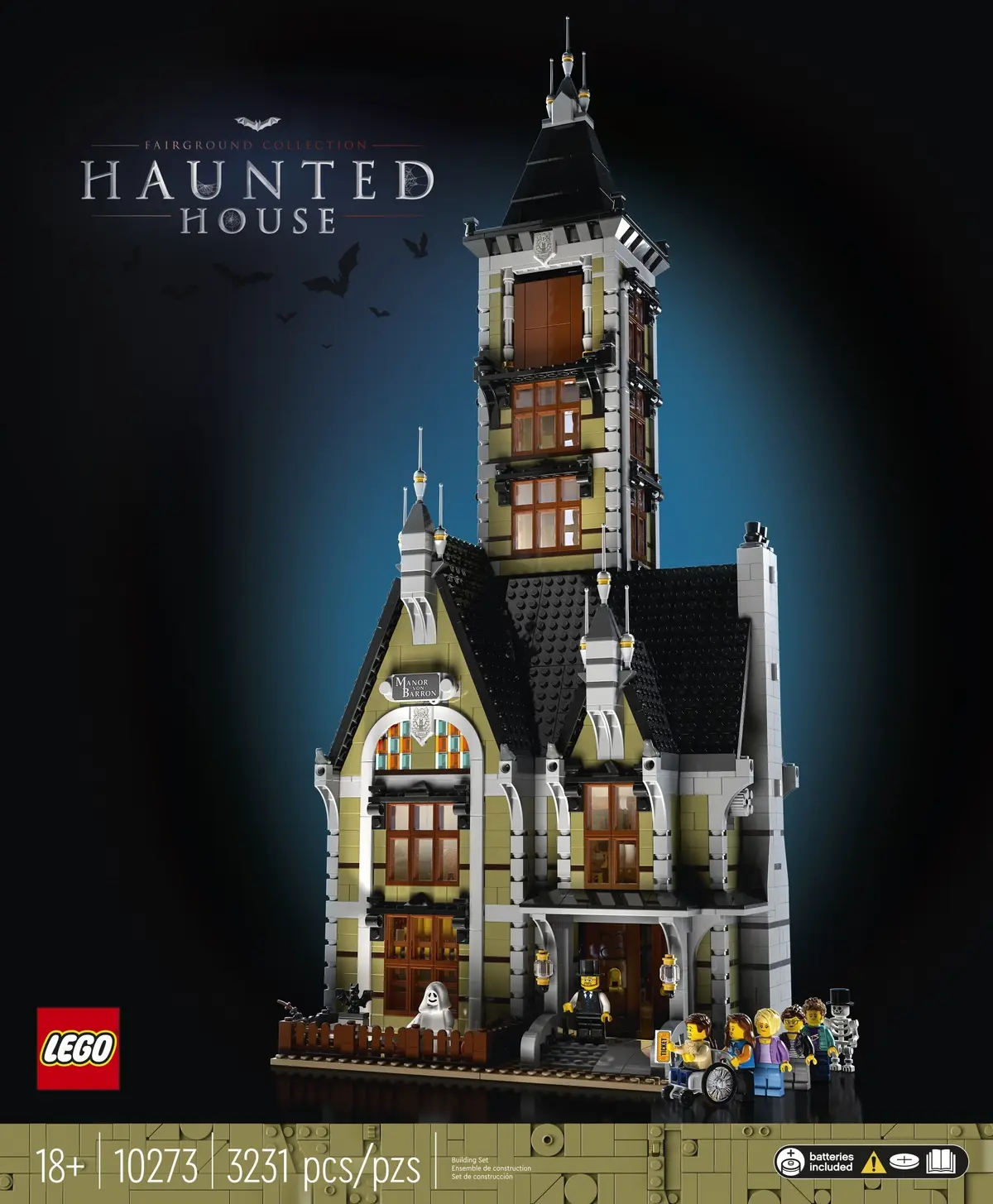 LEGO Icons 10273 Haunted House set, image 29