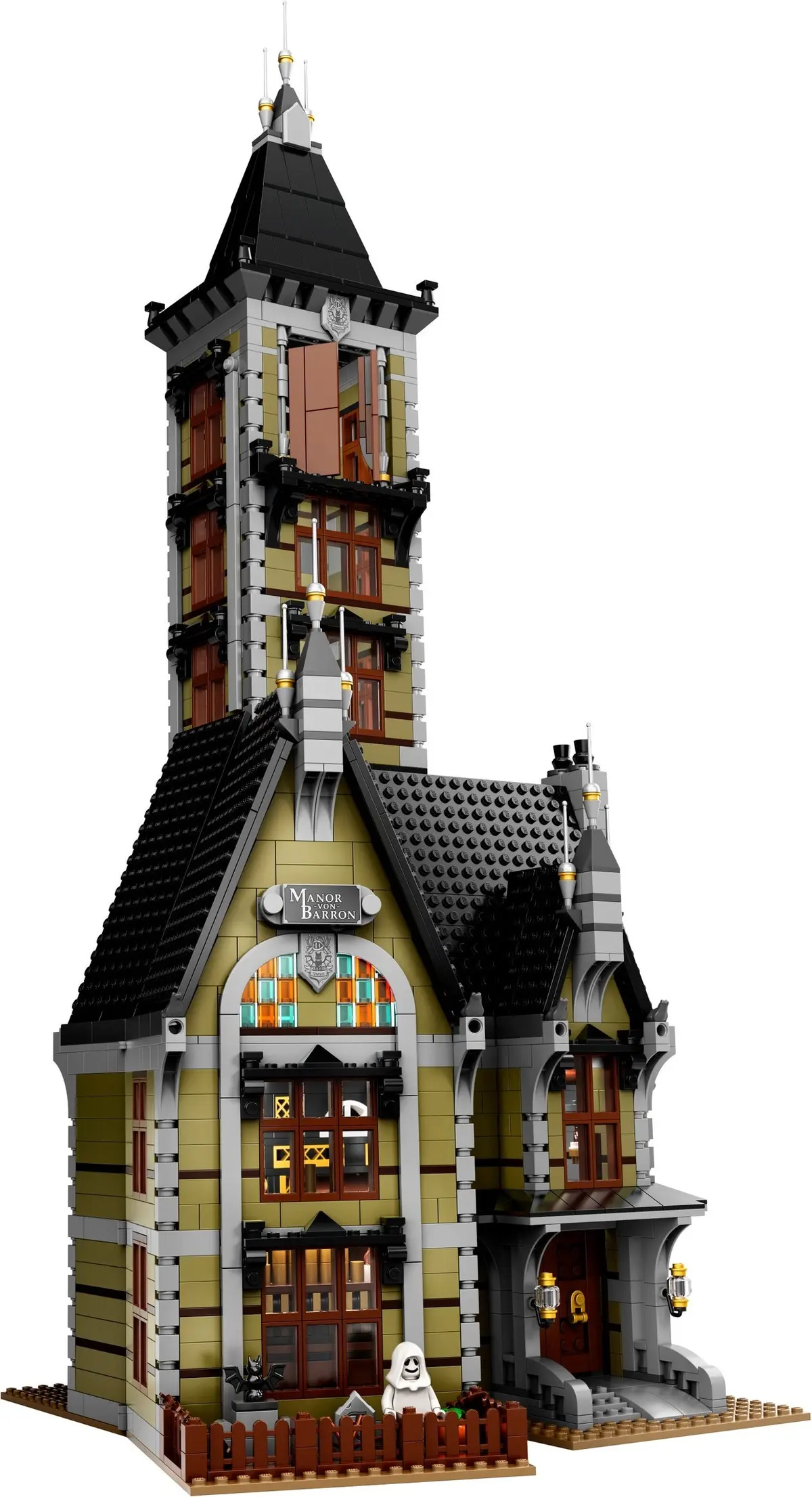 LEGO Icons 10273 Haunted House set, image 8
