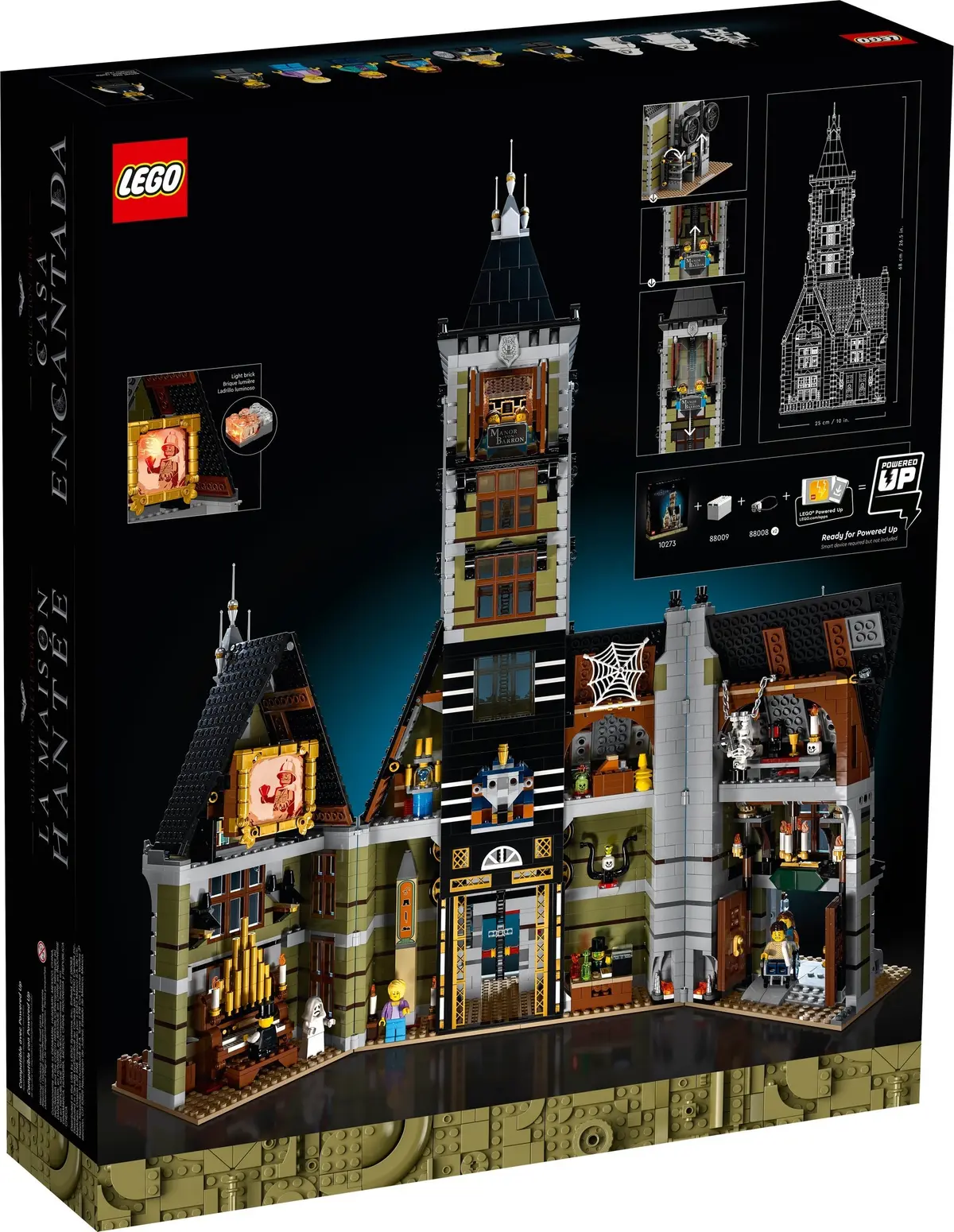 LEGO Icons 10273 Haunted House set, image 10