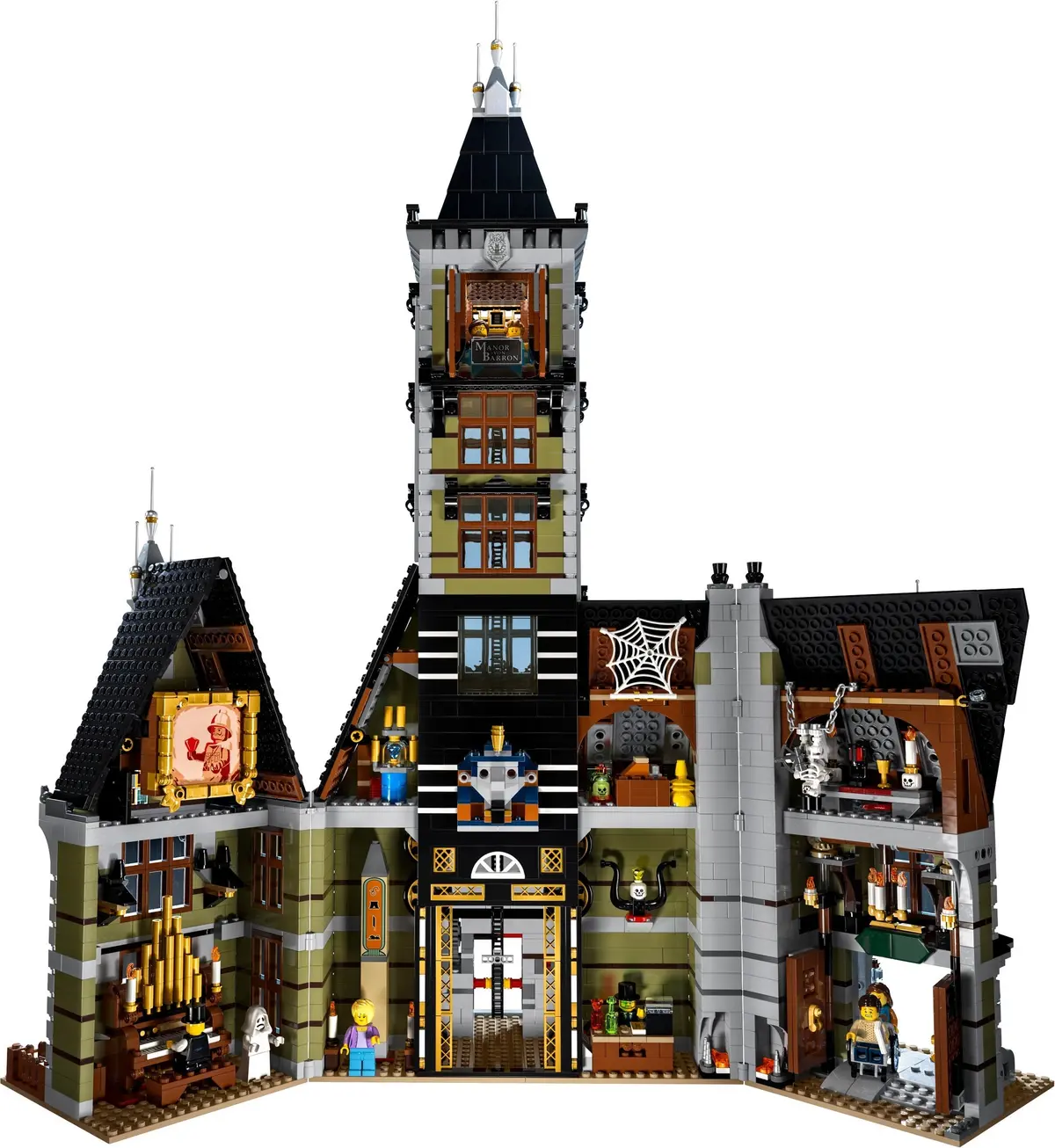LEGO Icons 10273 Haunted House set, image 6