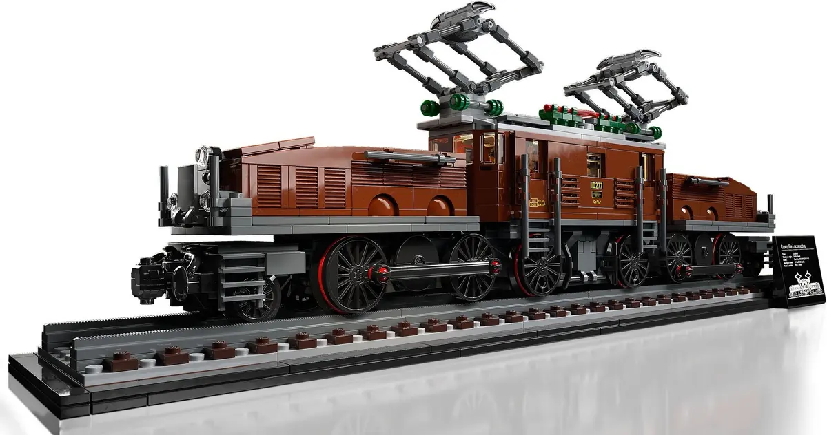 LEGO Icons 10277 Crocodile Locomotive set, image 14