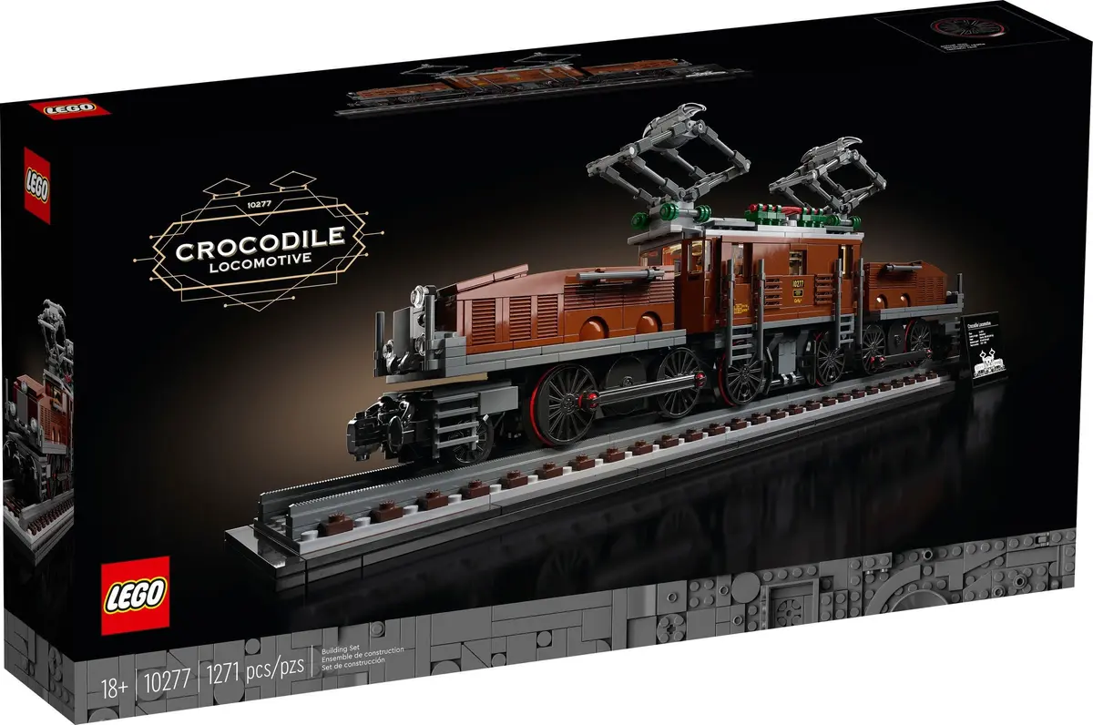LEGO Icons 10277 Crocodile Locomotive set, image 4
