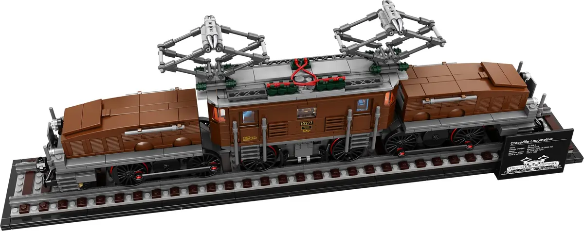 LEGO Icons 10277 Crocodile Locomotive set, image 23