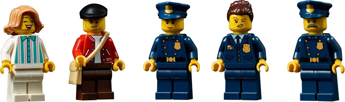 LEGO Icons 10278 Police Station set, image 9