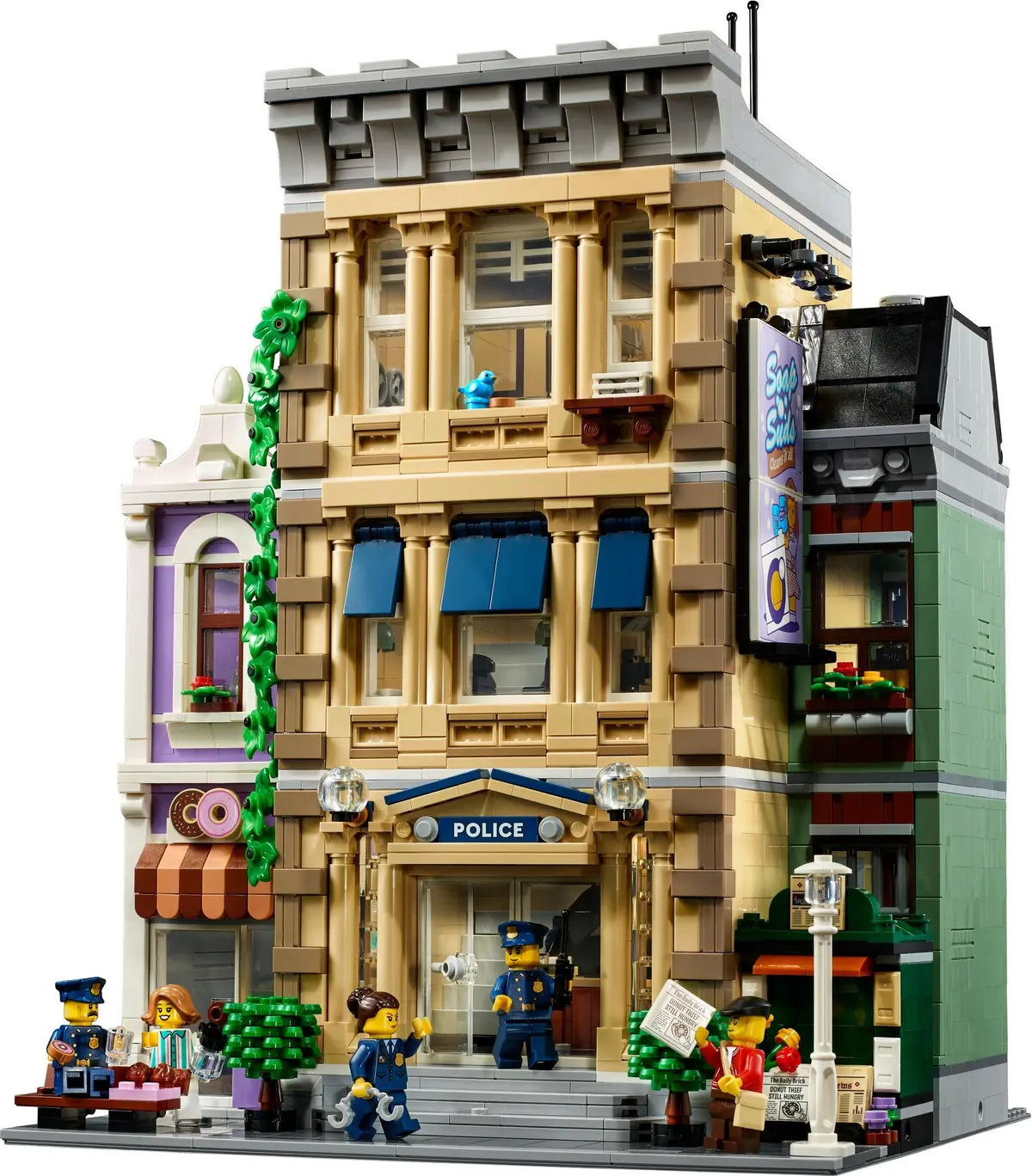 LEGO Icons 10278 Police Station set, image 14