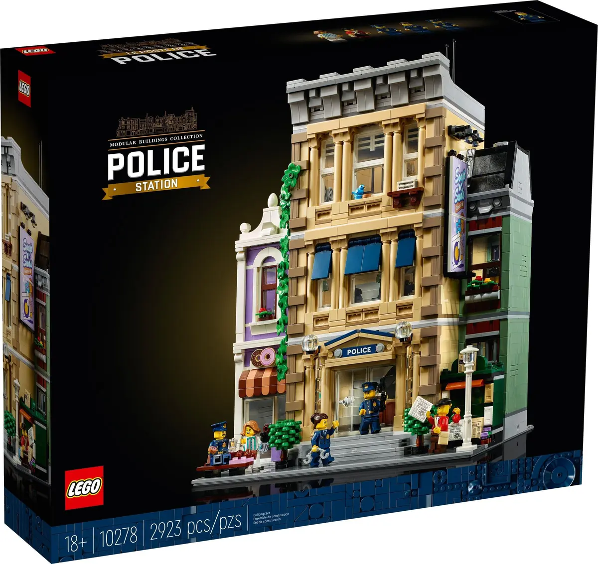 LEGO Icons 10278 Police Station set, image 3