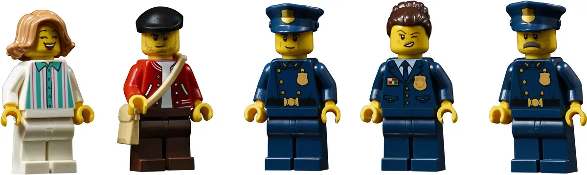 LEGO Icons 10278 Police Station set, image 55
