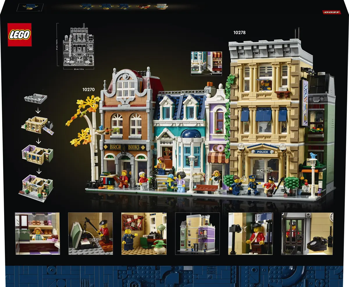 LEGO Icons 10278 Police Station set, image 51