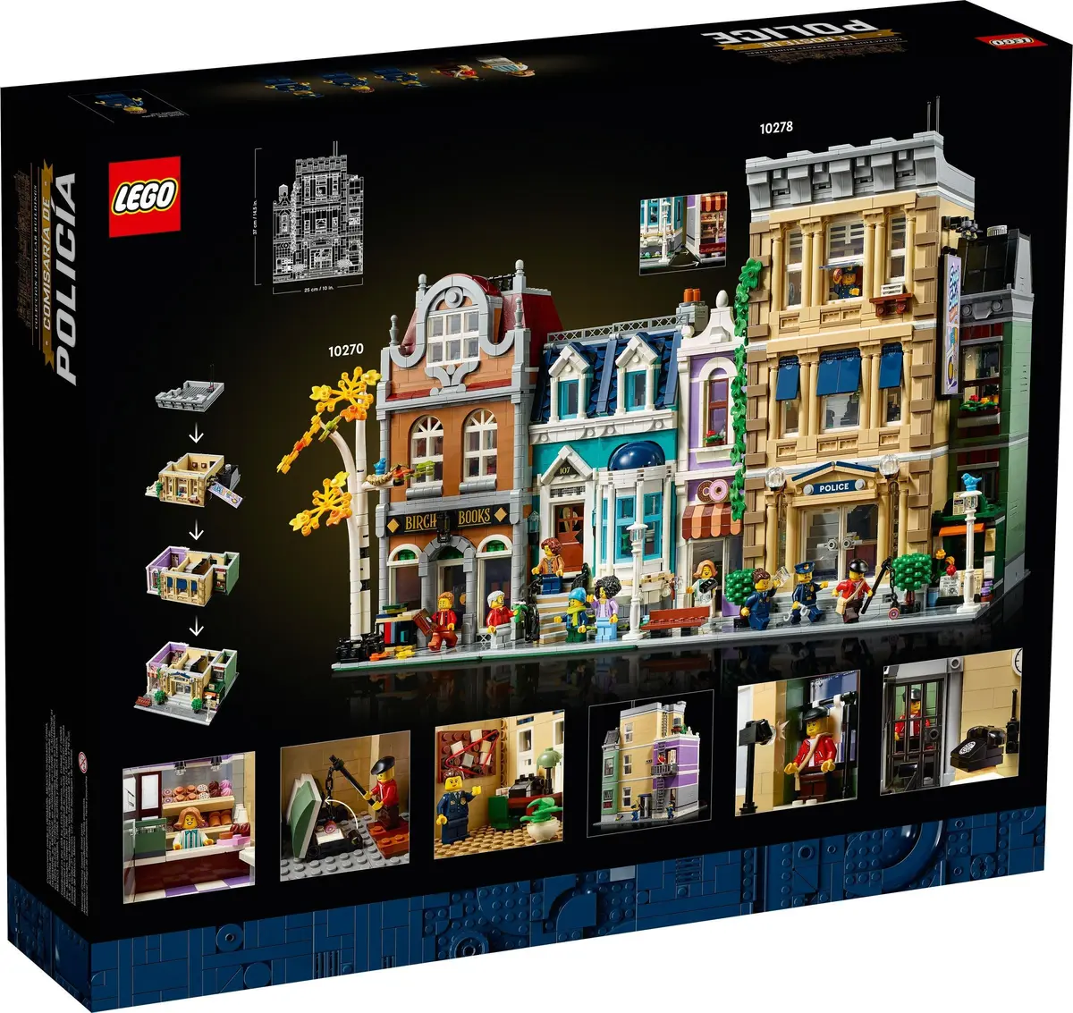 LEGO Icons 10278 Police Station set, image 10