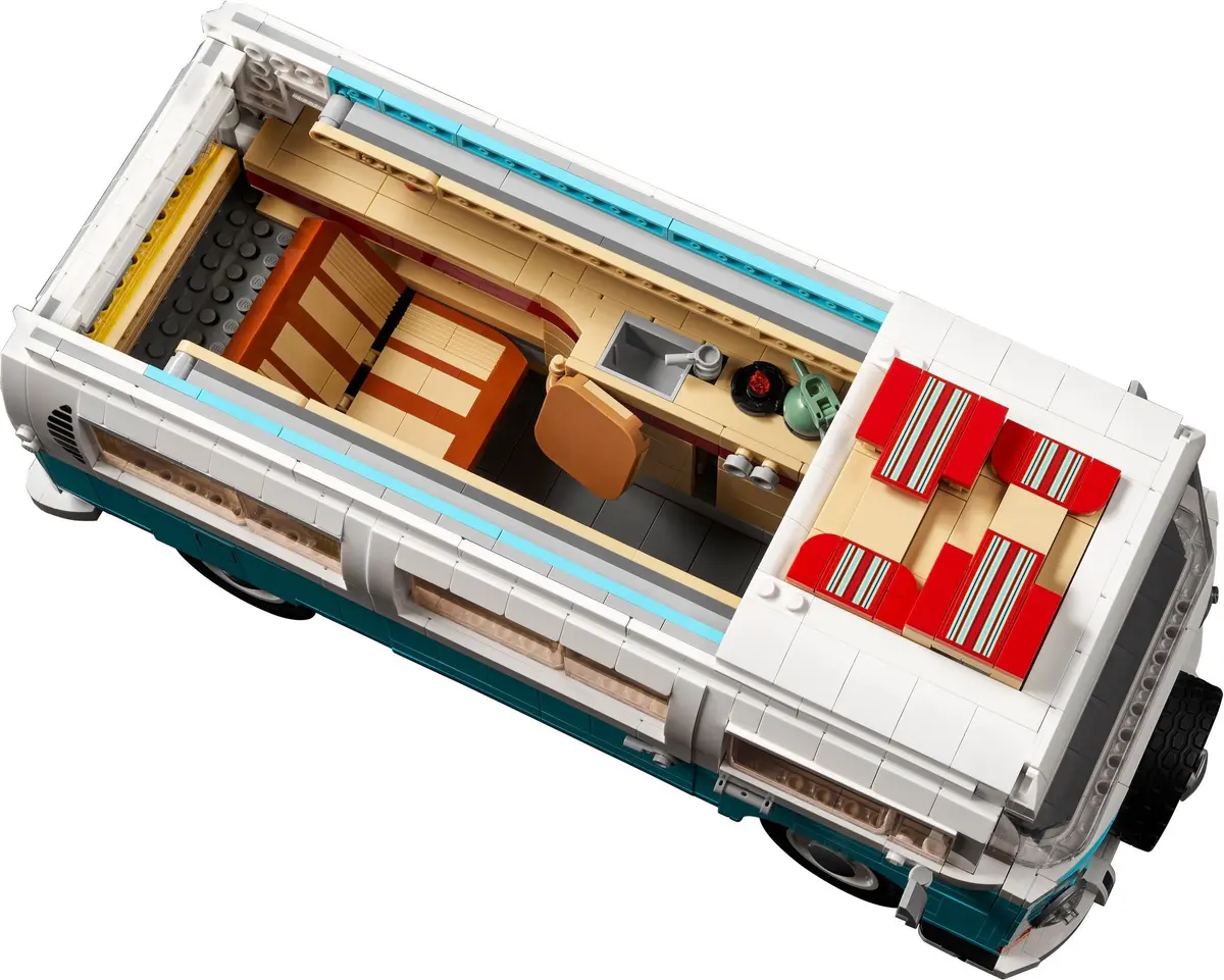 LEGO Icons 10279 Volkswagen T2 Camper Van set, image 28