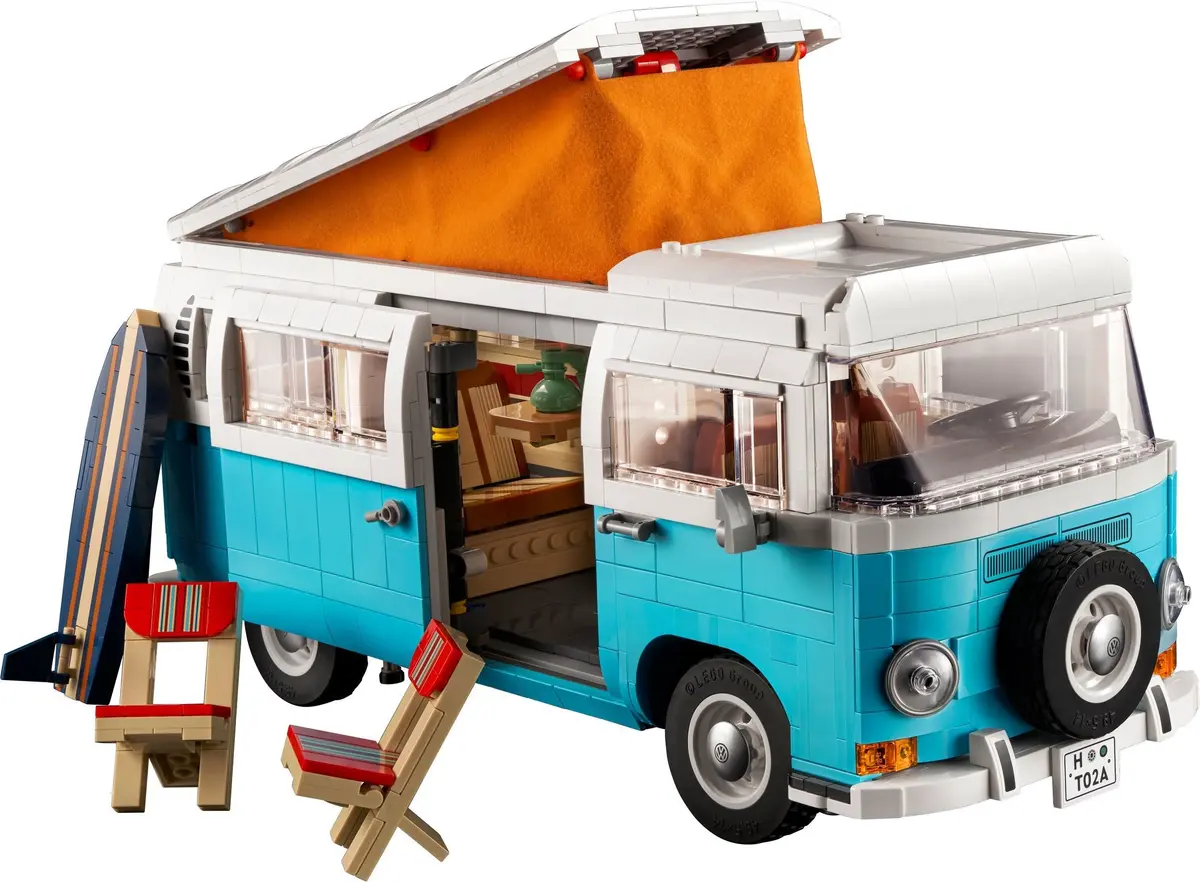 LEGO Icons 10279 Volkswagen T2 Camper Van set, image 13