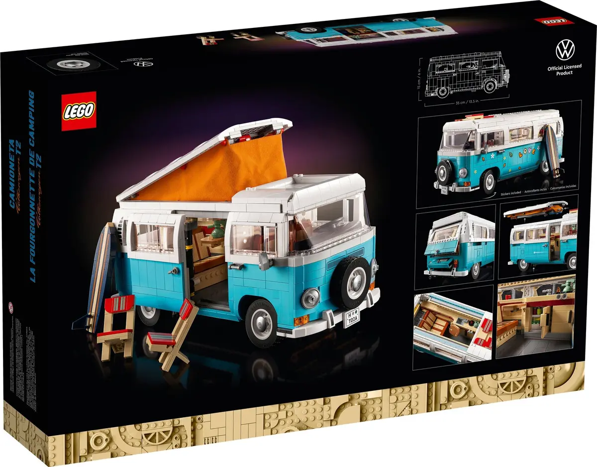 LEGO Icons 10279 Volkswagen T2 Camper Van set, image 5