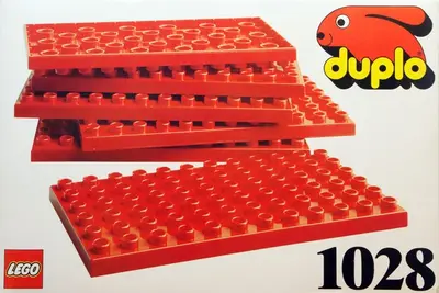 LEGO Dacta 1028 6 x 12 Base Bricks set