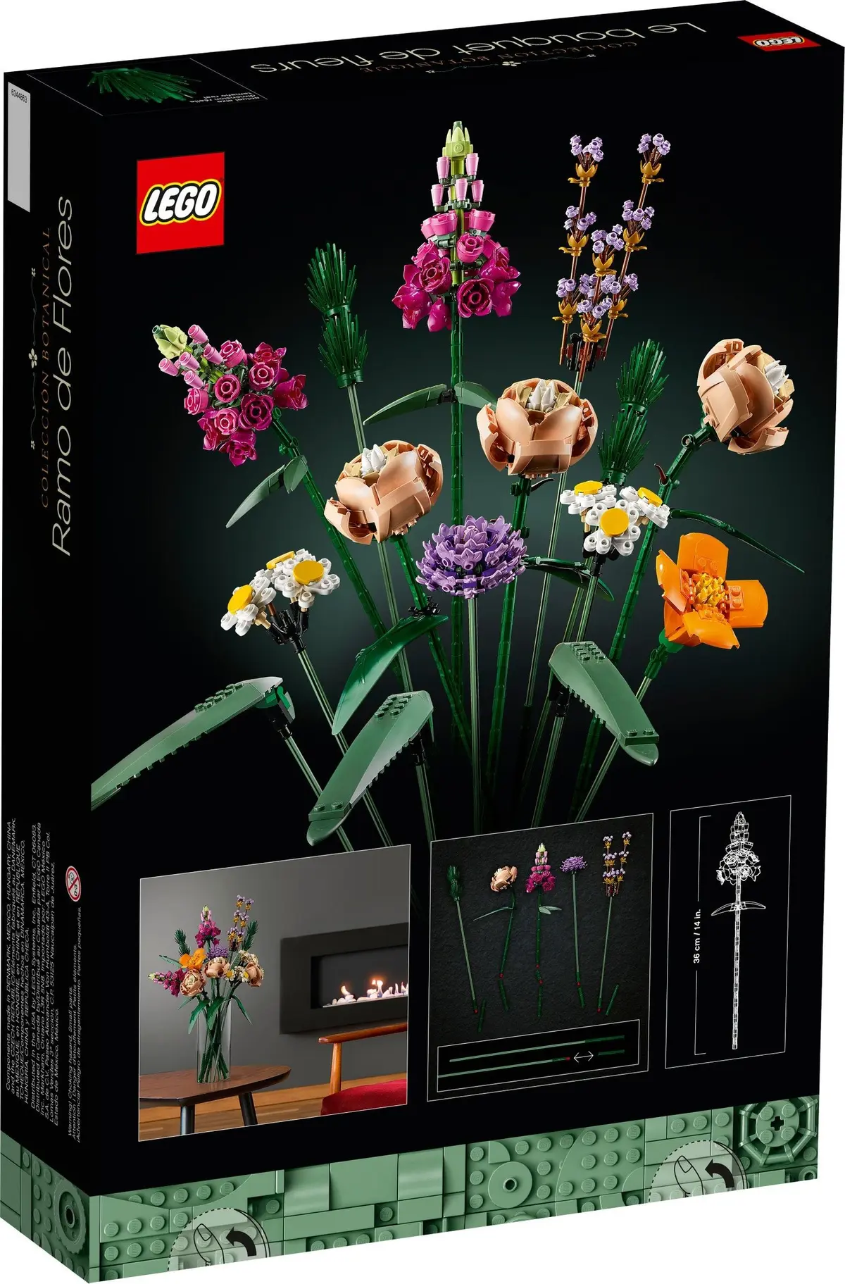 LEGO Icons 10280 Flower Bouquet set, image 18