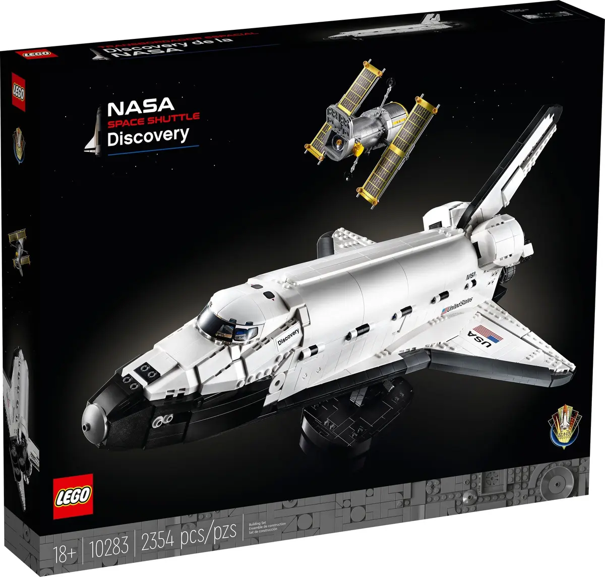 LEGO Icons 10283 NASA Space Shuttle Discovery set, image 4
