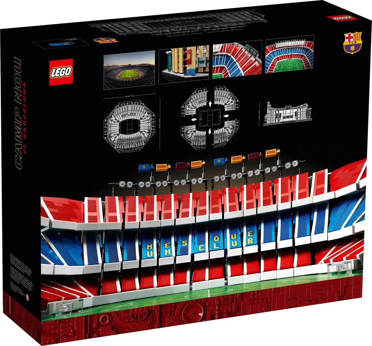 LEGO Icons 10284 Camp Nou - FC Barcelona set, image 12