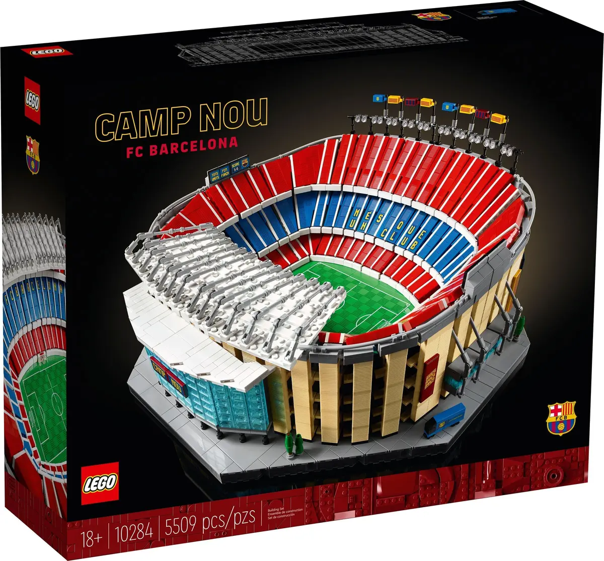 LEGO Icons 10284 Camp Nou - FC Barcelona set, image 2