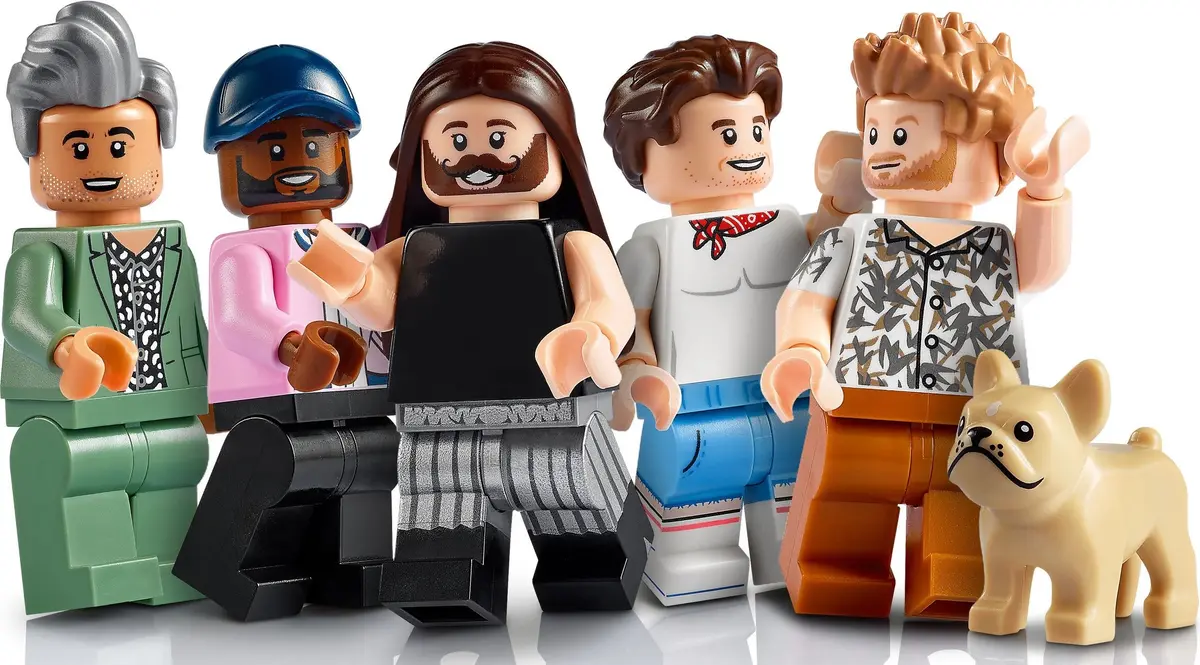 LEGO Icons 10291 Queer Eye – The Fab 5 Loft set, image 22