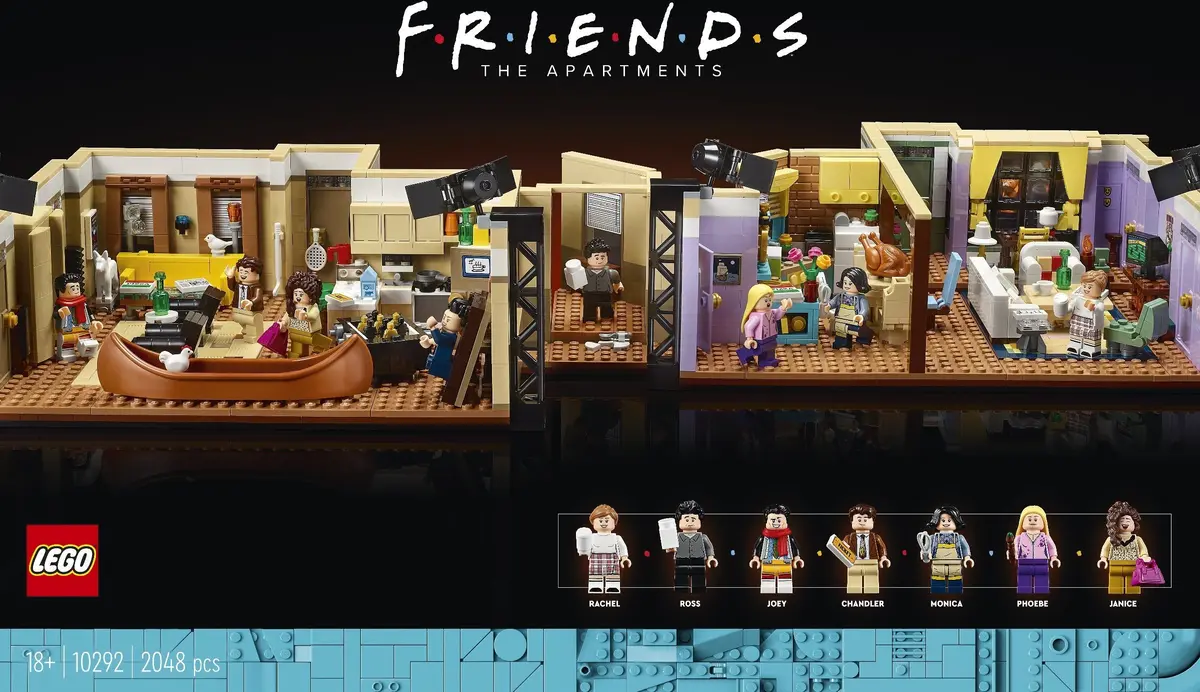 LEGO Icons 10292 The Friends Apartments set, image 10
