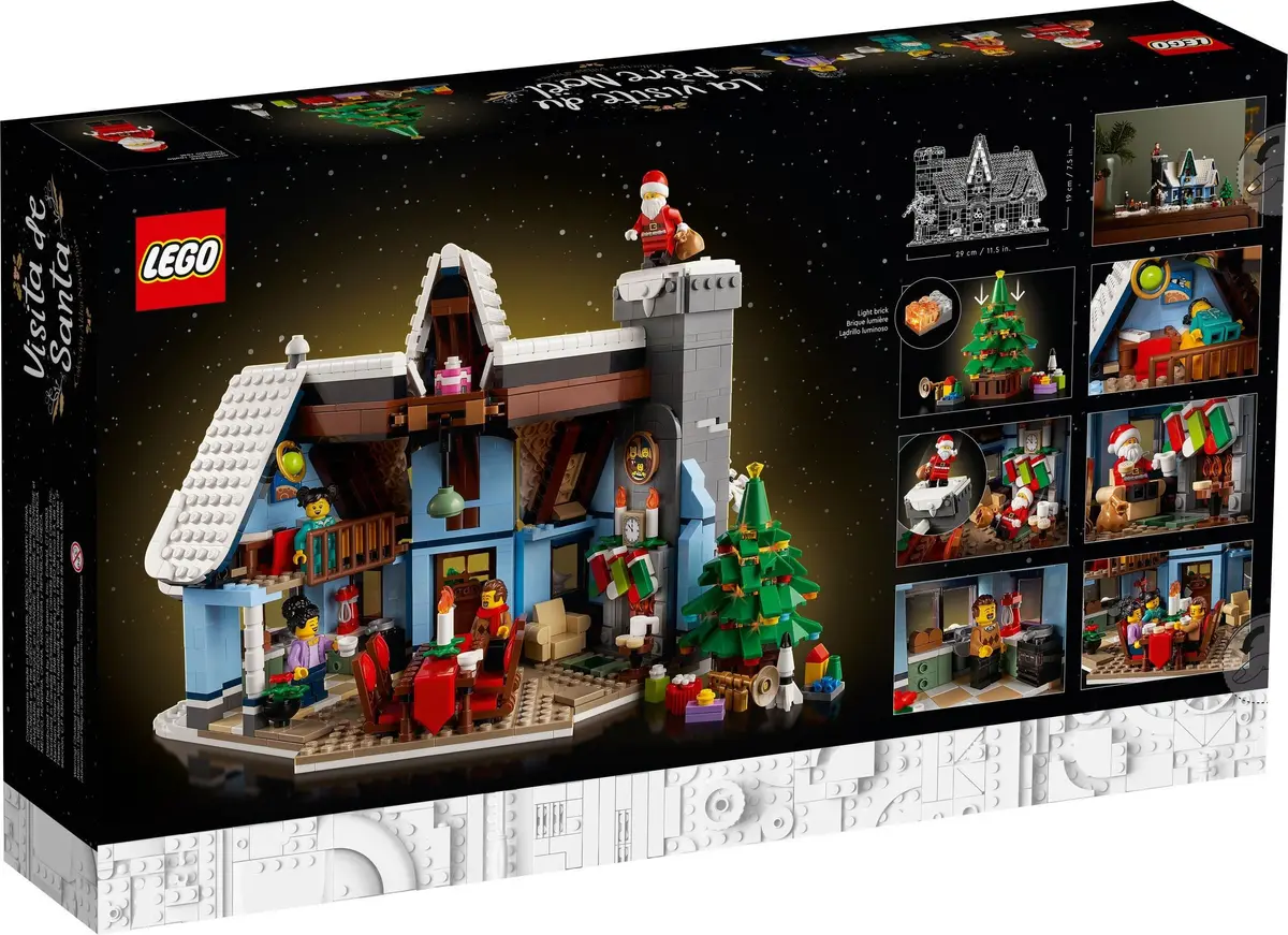 LEGO Icons 10293 Santa's Visit set, image 6
