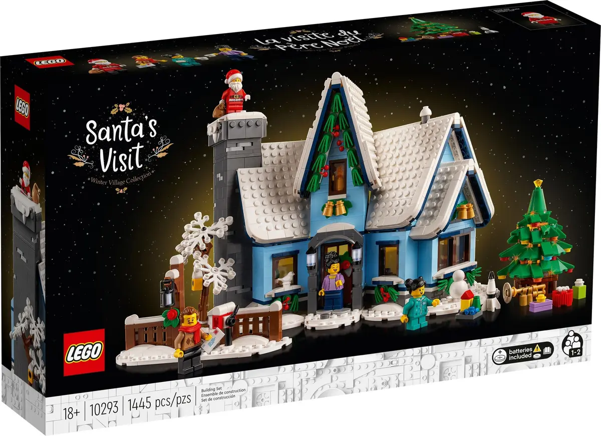 LEGO Icons 10293 Santa's Visit set, image 2