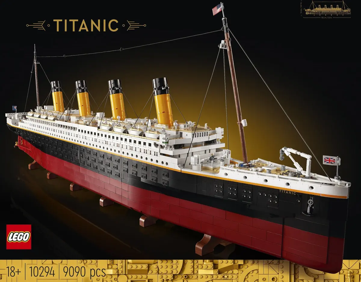 LEGO Icons 10294 Titanic set, image 39