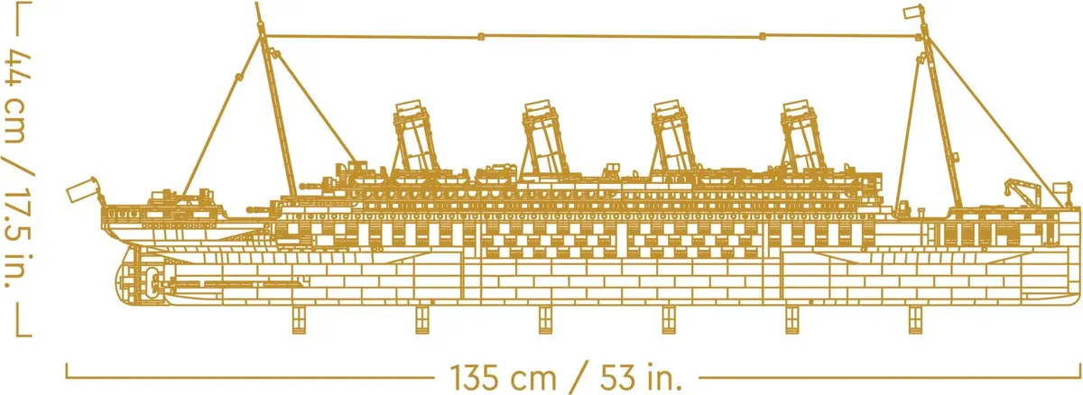 LEGO Icons 10294 Titanic set, image 5