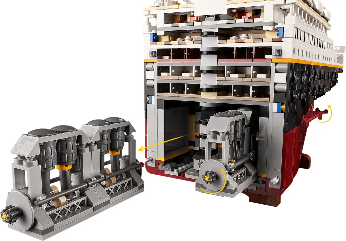 LEGO Icons 10294 Titanic set, image 38